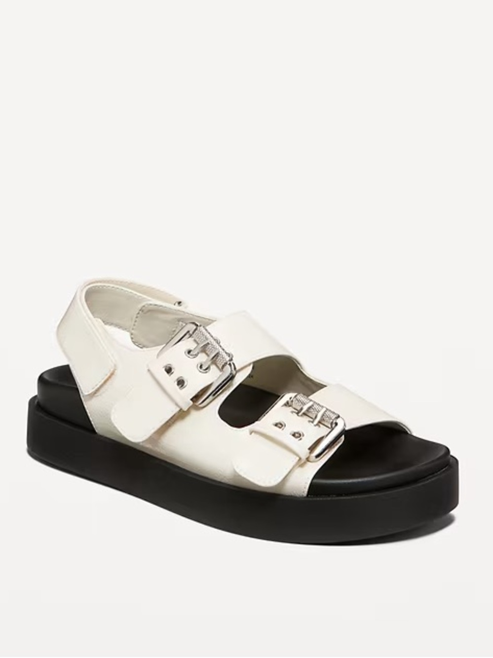 Old Navy Chunky Buckle Strap Sandals